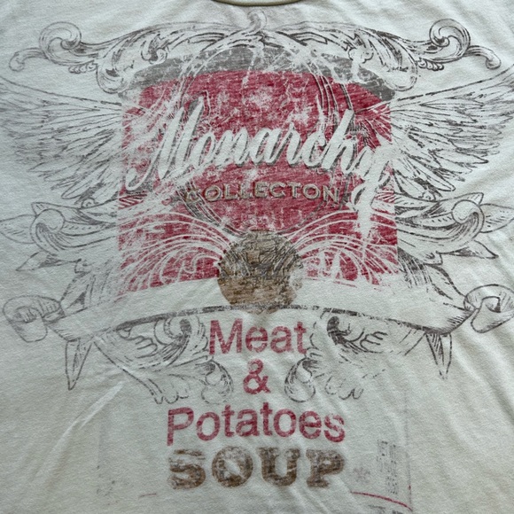 Monarchy 2000s Streetwear all over printed t-shirt, unworn like new condition - Picture 2 of 8